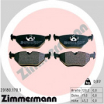 Piduriklotsi komplekt, ketaspidur ZIMMERMANN 20180.170.1