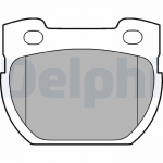 Piduriklotsi komplekt, ketaspidur DELPHI LP777