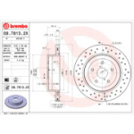 Piduriketas BREMBO 09.7813.2X