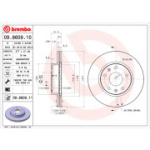 Piduriketas BREMBO 09.8609.11