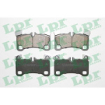 Piduriklotsi komplekt, ketaspidur LPR 05P1655