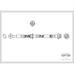 Pidurivoolik CORTECO 19033558