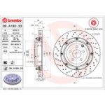 Piduriketas BREMBO 09.A190.33