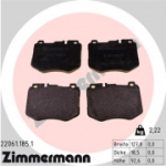 Piduriklotsi komplekt, ketaspidur ZIMMERMANN 22061.185.1