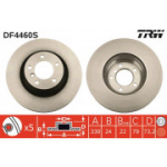Piduriketas TRW DF4460S