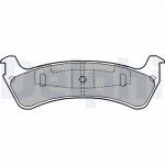 Piduriklotsi komplekt, ketaspidur DELPHI LP1635