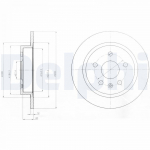 Piduriketas DELPHI BG4188