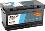 Aku EXIDE EFB EL752 75Ah 730A