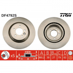 Piduriketas TRW DF4792S