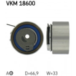 Pingutusrull, hammasrihm SKF VKM 18600