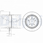 Piduriketas DELPHI BG2573