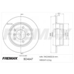 Piduriketas FREMAX BD-4647