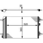 Kondensaator, kliimaseade MAHLE ORIGINAL AC 358 000S