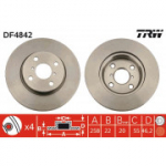 Piduriketas TRW DF4842