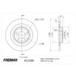 Piduriketas FREMAX BD-3288
