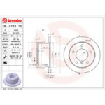 Piduriketas BREMBO 08.7724.10