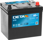 Aku DETA EFB DL604 60AH 520A
