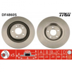 Piduriketas TRW DF4860S