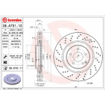 Piduriketas BREMBO 09.A731.11