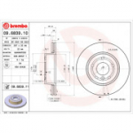 Piduriketas BREMBO 09.6839.11