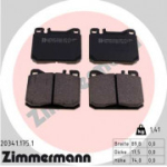 Piduriklotsi komplekt, ketaspidur ZIMMERMANN 20341.175.1