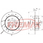 Piduriketas FREMAX BD-5106