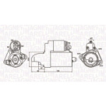Starter MAGNETI MARELLI 063721050010