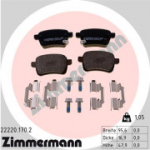 Piduriklotsi komplekt, ketaspidur ZIMMERMANN 22220.170.2