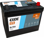 Aku EXIDE EFB EL754 75Ah 750A