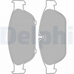 Piduriklotsi komplekt, ketaspidur DELPHI LP2238