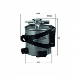 K&uuml;tusefilter MAHLE ORIGINAL KLH 44/22