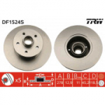 Piduriketas TRW DF1524S