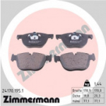Piduriklotsi komplekt, ketaspidur ZIMMERMANN 24170.195.1