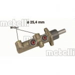 Peapiduri silinder METELLI 05-0481