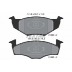 Piduriklotsi komplekt, ketaspidur TEXTAR 2186601