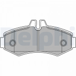Piduriklotsi komplekt, ketaspidur DELPHI LP1425