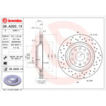 Piduriketas BREMBO 09.A200.1X