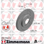 Piduriketas ZIMMERMANN 280.3160.52