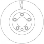 Piduriketas TRW DF6772S