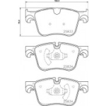 Piduriklotsi komplekt, ketaspidur BREMBO P 61 127
