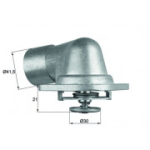 Termostaat,Jahutusvedelik MAHLE ORIGINAL TI 46 92D