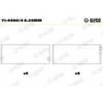Kepsulaager GLYCO 71-4080/4 0.25mm