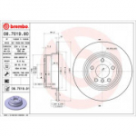 Piduriketas BREMBO 08.7019.81