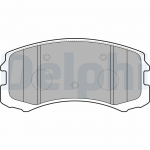 Piduriklotsi komplekt, ketaspidur DELPHI LP1901