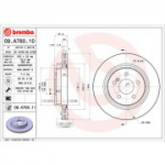Piduriketas BREMBO 09.A760.11