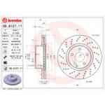 Piduriketas BREMBO 09.8127.11