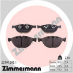 Piduriklotsi komplekt, ketaspidur ZIMMERMANN 23791.205.1
