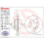 Piduriketas BREMBO 09.9508.11