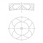Kolvid MAHLE ORIGINAL 227 PI 00111 000