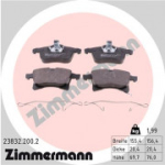 Piduriklotsi komplekt, ketaspidur ZIMMERMANN 23832.200.2